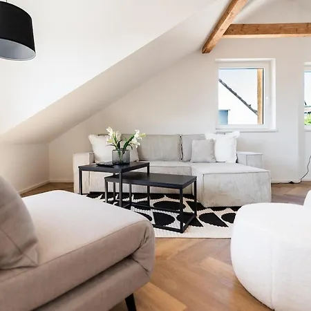 Lejlighed 2 Bedroom Loft - Luxus - Modern - Parkplaetze - Kaffee - Netflix - Weinbergblick - Kueche - Balkon Rüdesheim am Rhein